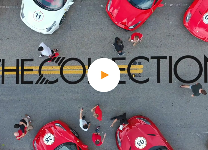 Aerial Recon Media Collection Ferrari event video